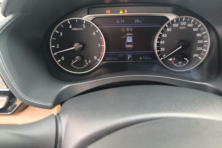 Used Nissan Teana 2023 2.0L XL-TLS Enjoyment Edition Odometer Close Up