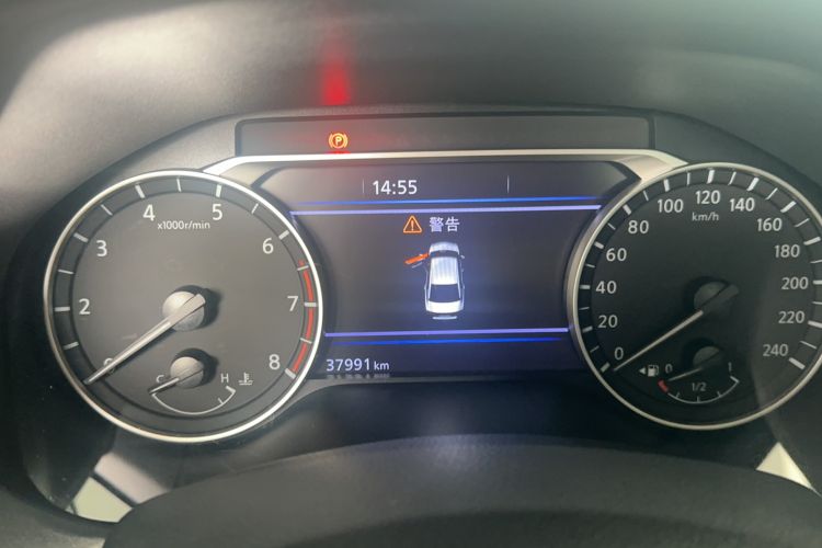 Used Nissan Teana 2024 2.0L SV Black Gold Edition Odometer Close Up