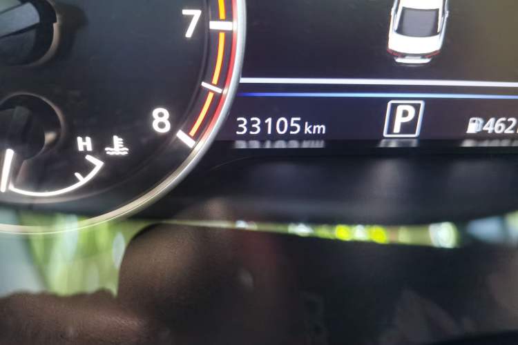 Used Nissan Teana 2024 2.0L XE Genuine Edition Odometer Close Up