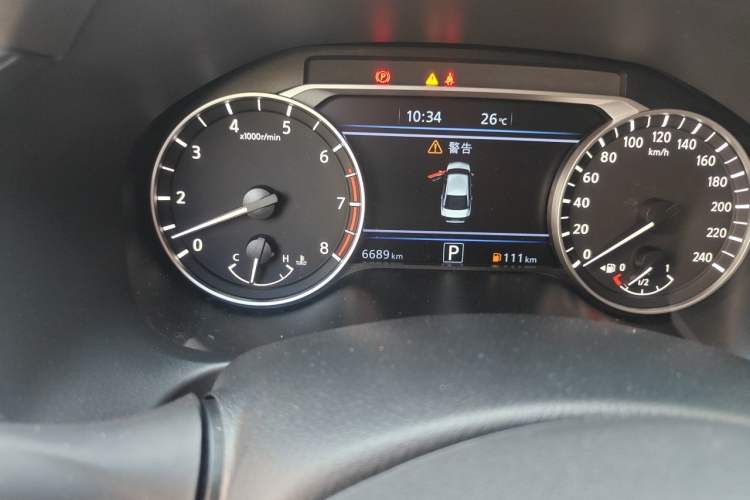 Used Nissan Teana 2024 2.0L XE Genuine Edition Odometer Close Up
