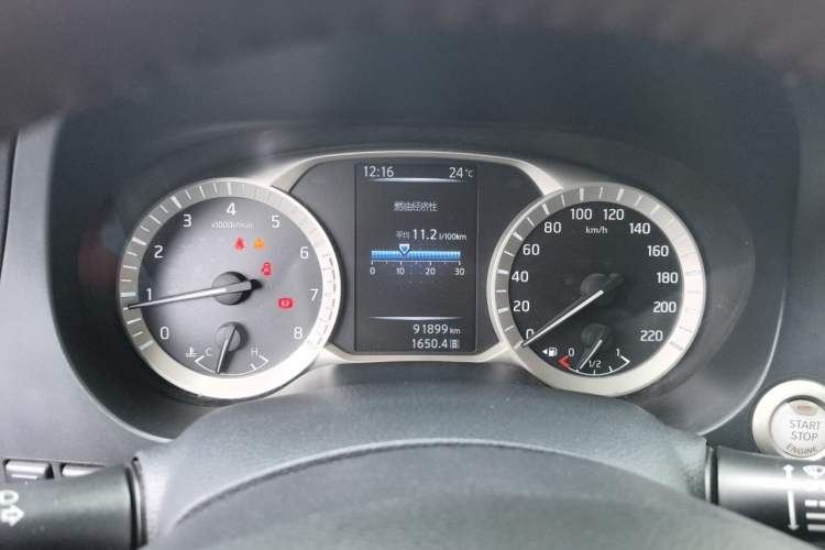 Used Nissan Terra 2018 2.5L Manual Two-Wheel Drive Elite Edition Instrument Cluster