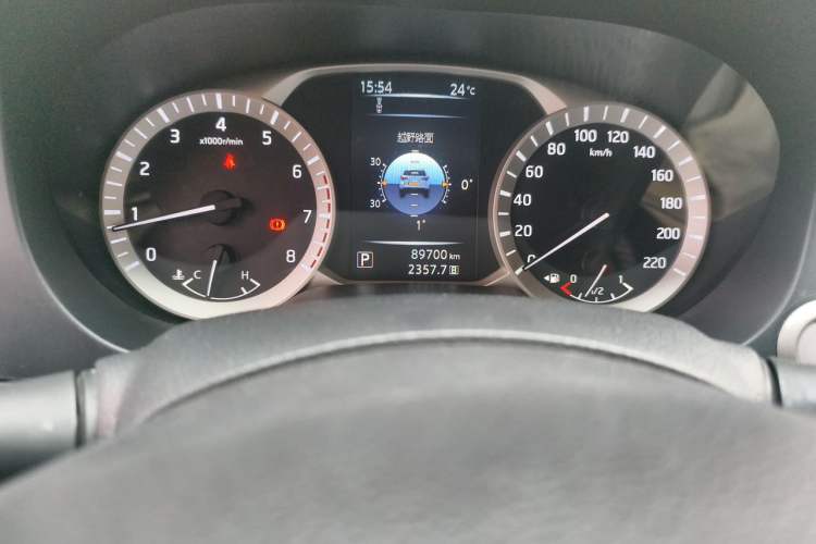 Used Nissan Terra 2020 2.5L XV Automatic 2WD Smart Edition Odometer Close Up
