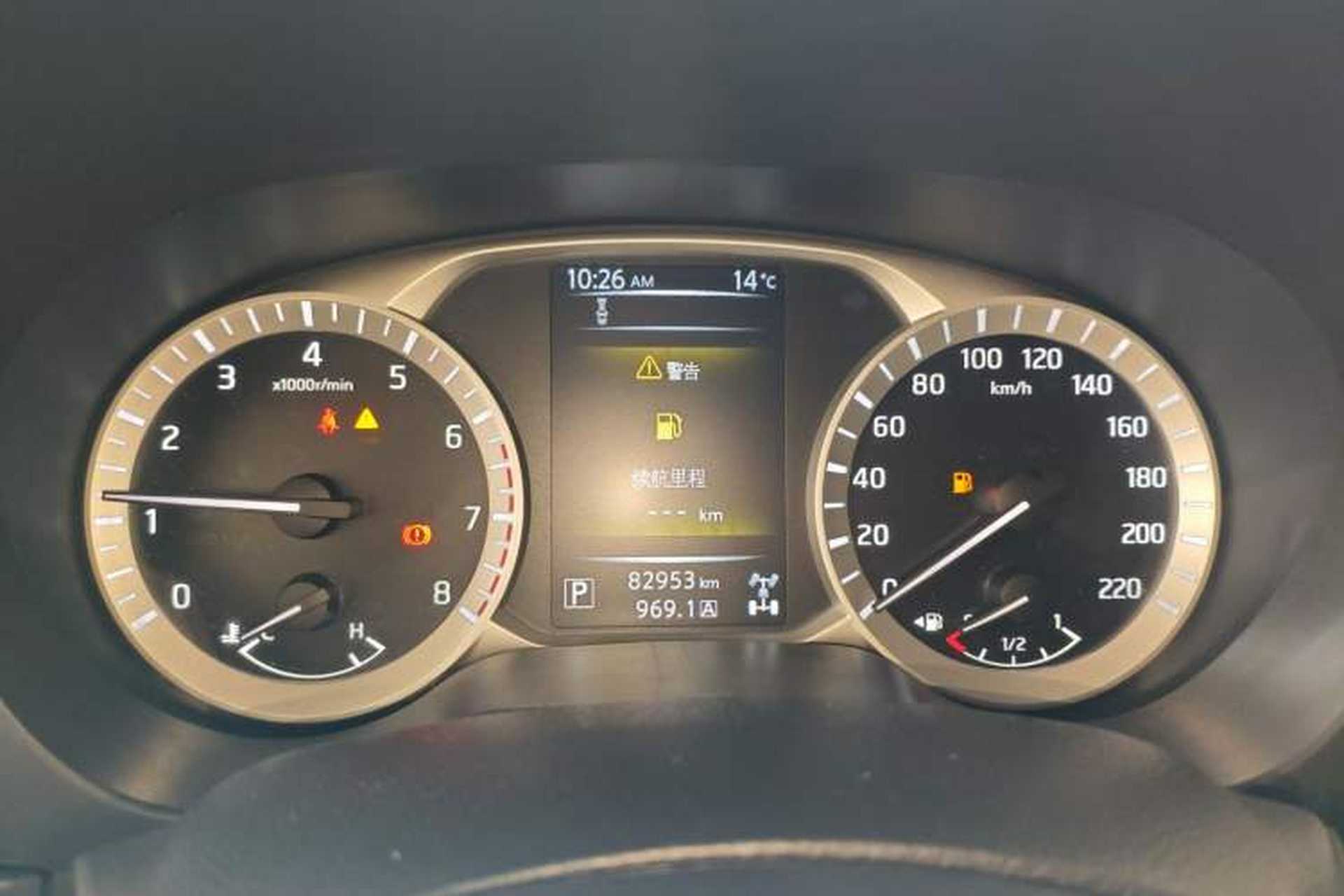 Used Nissan Terra 2020 2.5L XV 4WD Automatic Four-Wheel Drive Flagship Edition Instrument Cluster