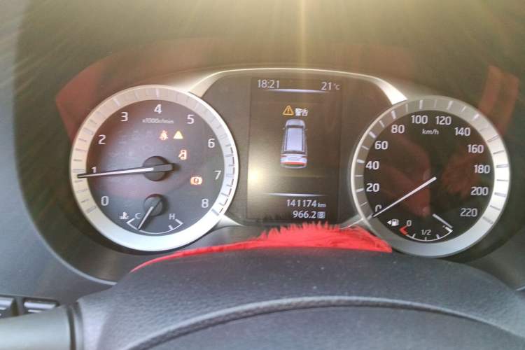 Used Nissan Terra 2020 2.5L XE Manual Two-Wheel-Drive Elite Edition Instrument Cluster