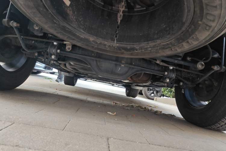 Used Nissan Terra 2020 2.5L XV 4WD Automatic Four-Wheel Drive Flagship Edition Chassis Rear