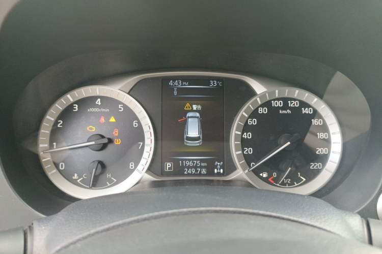Used Nissan Terra 2020 2.5L XV 4WD Automatic Four-Wheel Drive Flagship Edition Instrument Cluster