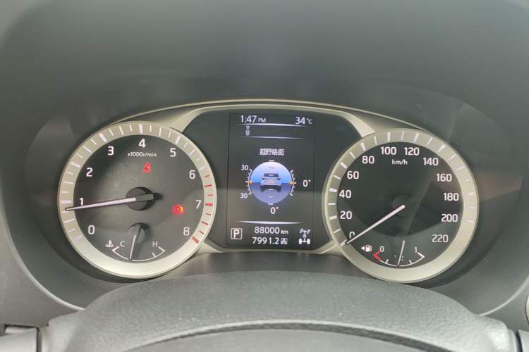 Used Nissan Terra 2020 2.5L XV 4WD Automatic Four-Wheel Drive Flagship Edition Instrument Cluster