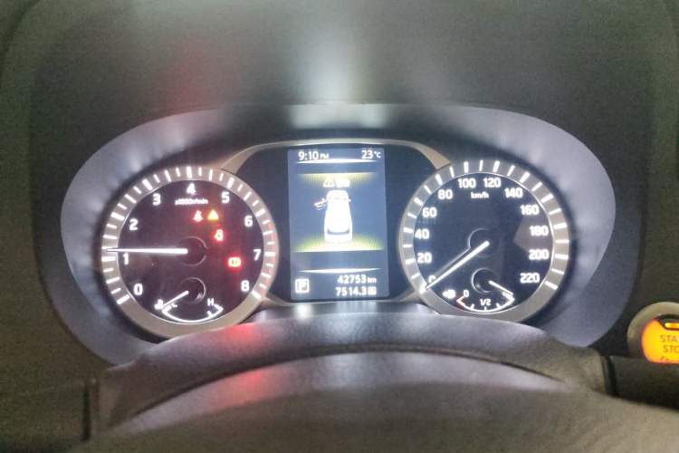 Used Nissan Terra 2020 2.5L XL Upper Automatic Two-Wheel Drive Luxury Edition Instrument Cluster