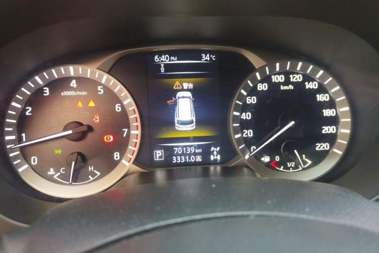 Used Nissan Terra 2020 2.5L XV 4WD Automatic Four-Wheel Drive Flagship Edition Instrument Cluster