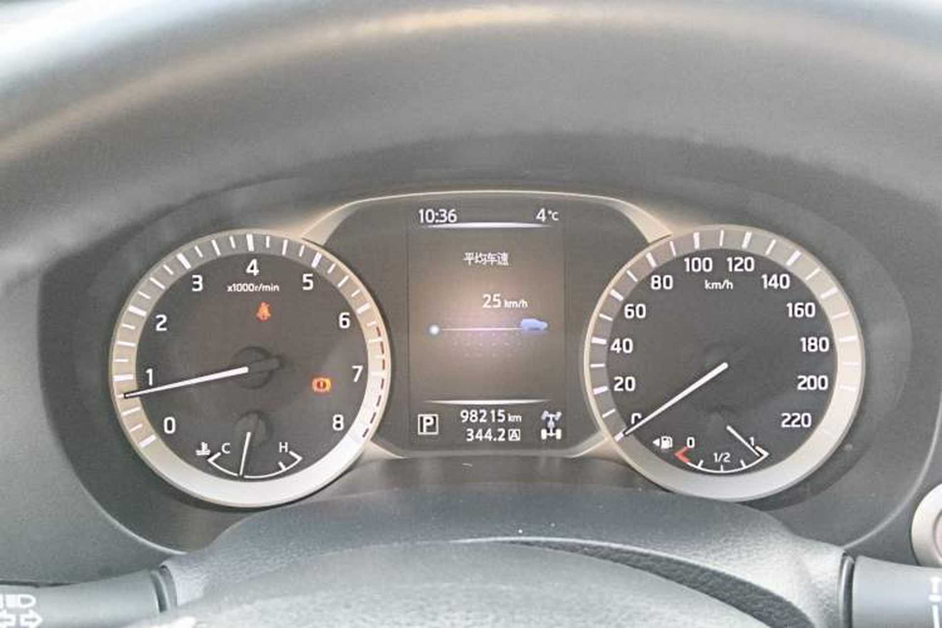 Used Nissan Terra 2020 2.5L XL Upper 4WD Automatic Four-Wheel Drive Luxury Edition Instrument Cluster