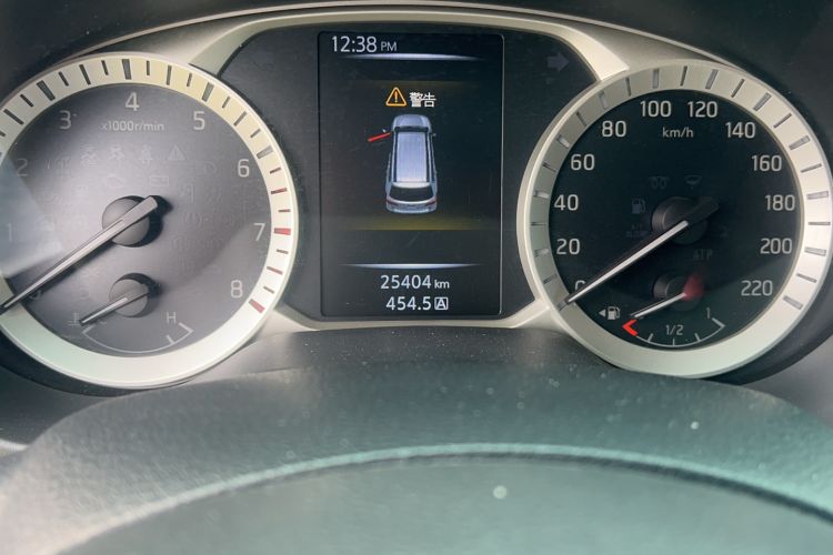 Used Nissan Terra 2020 2.5L XV 4WD Automatic Four-Wheel Drive Flagship Edition Odometer Close Up