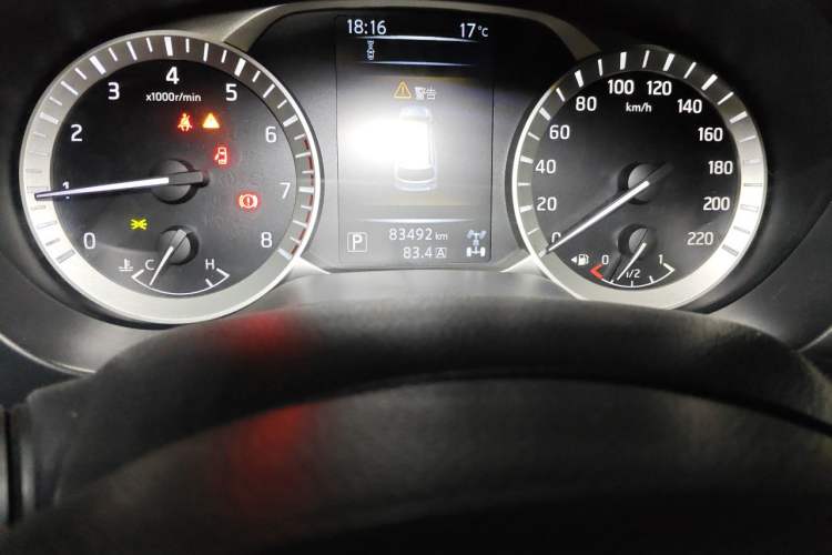 Used Nissan Terra 2020 2.5L XV 4WD Automatic Four-Wheel Drive Flagship Edition Odometer Close Up