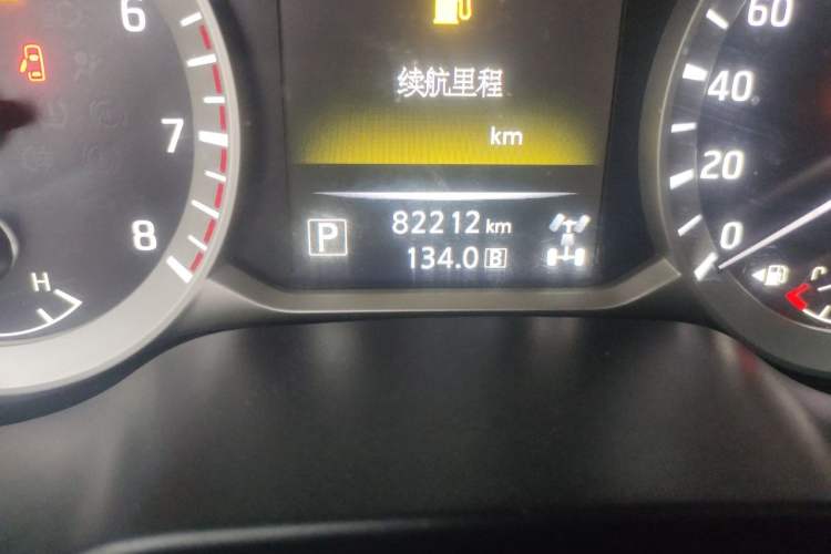 Used Nissan Terra 2020 2.5L XV 4WD Automatic Four-Wheel Drive Flagship Edition Odometer Close Up