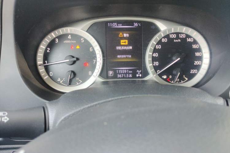 Used Nissan Terra 2020 2.5L XL Upper 4WD Automatic Four-Wheel Drive Luxury Edition Odometer Close Up
