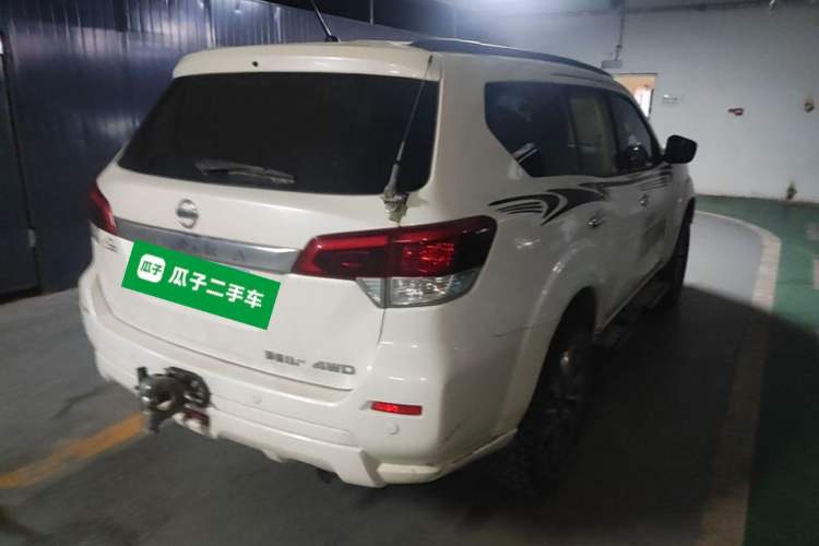 Used Nissan Terra 2020 2.5L XL Upper 4WD Automatic Four-Wheel Drive Luxury Edition Rear Right 45 Deg