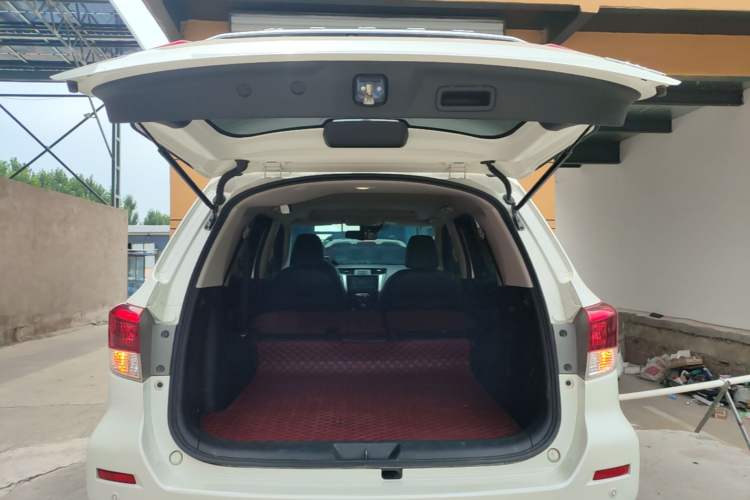 Used Nissan Terra 2020 2.5L XV 4WD Automatic Four-Wheel Drive Flagship Edition Trunk