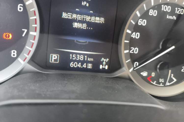 Used Nissan Terra 2020 2.5L XV 4WD Automatic Four-Wheel Drive Flagship Edition Odometer Close Up
