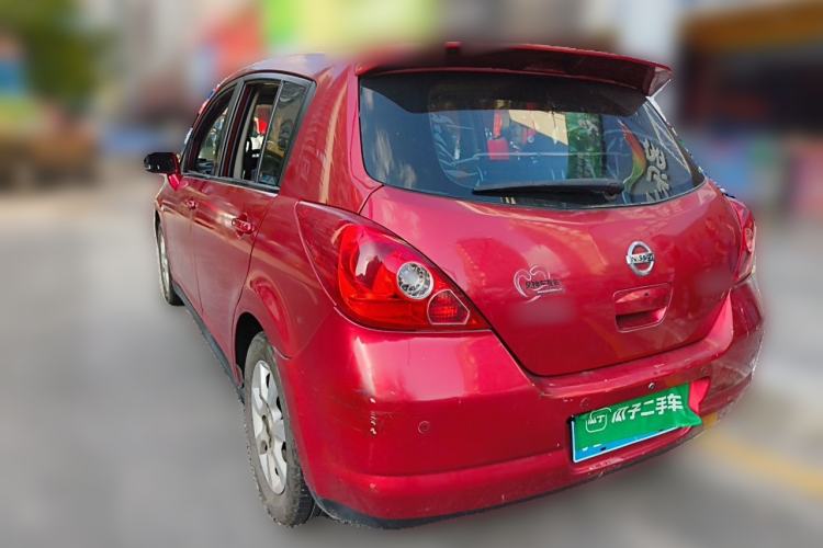 Used Nissan Tiida 2006 1.6 GE AT Rear Left 45 Deg