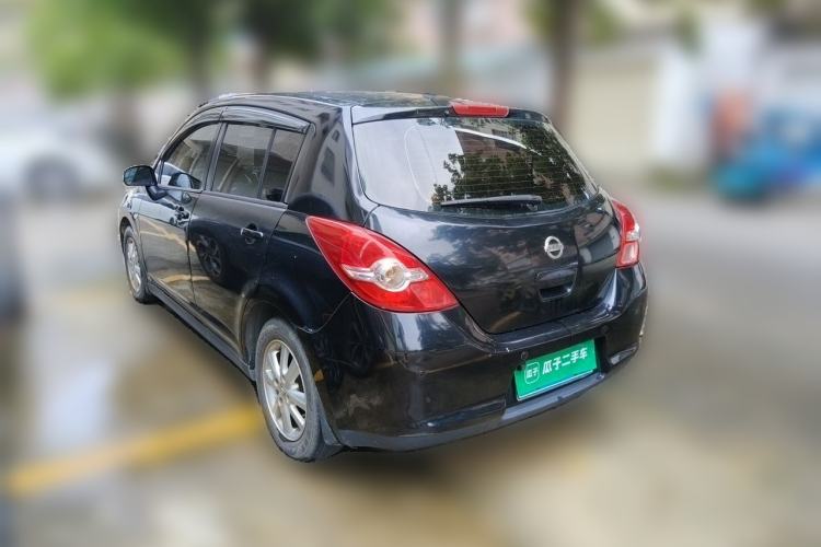 Used Nissan Tiida 2008 1.6L Automatic Fashion Edition Rear Left 45 Deg