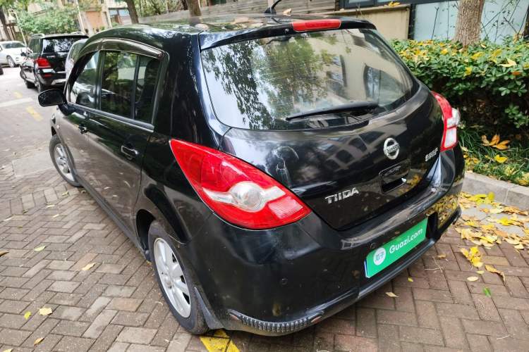 Used Nissan Tiida 2008 1.6L Automatic Smart Version Rear Left 45 Deg