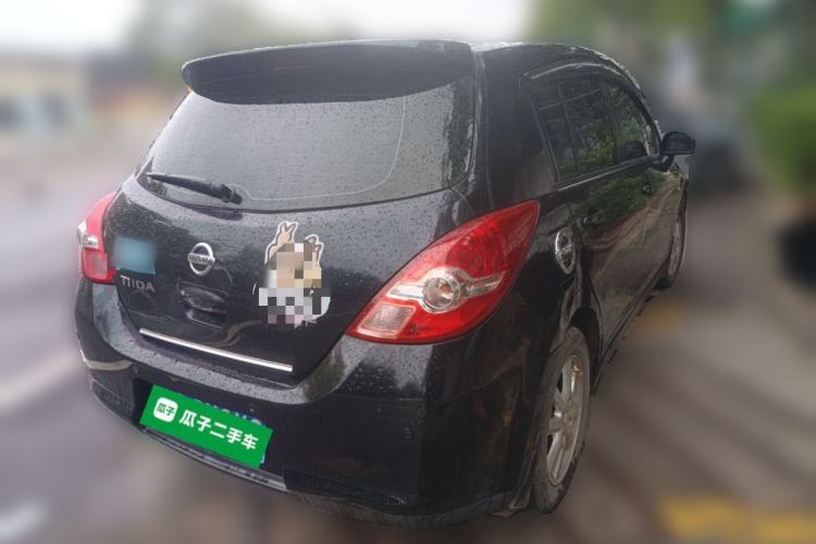 Used Nissan Tiida 2008 1.6L Automatic Fashion Edition Rear Right 45 Deg