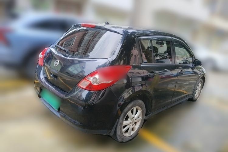 Used Nissan Tiida 2008 1.6L Automatic Fashion Edition Rear Right 45 Deg