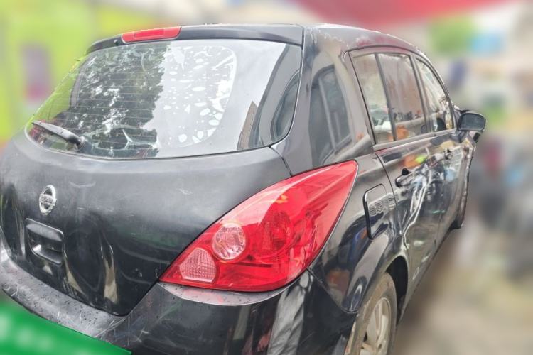 Used Nissan Tiida 2008 1.6L Manual Fashion Model Rear Right 45 Deg