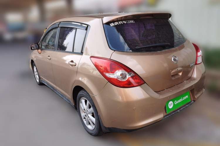 Used Nissan Tiida 2008 1.6L Automatic Smart Version Rear Left 45 Deg