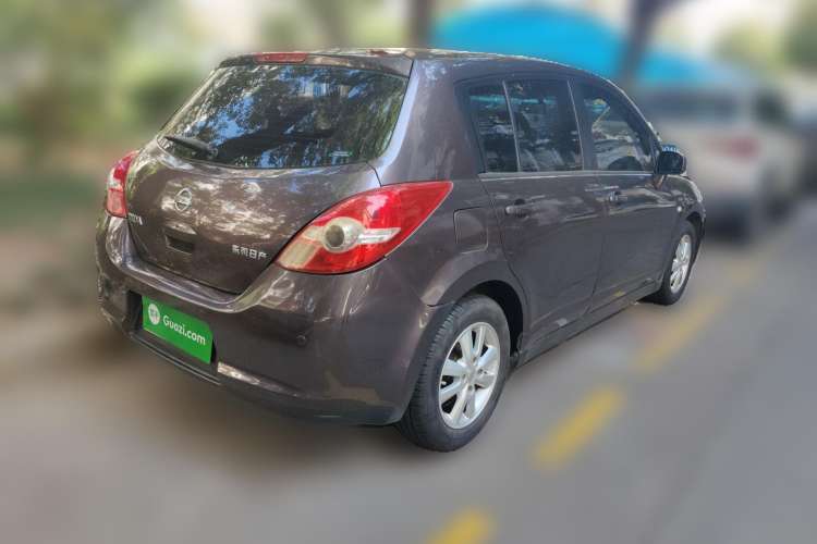 Used Nissan Tiida 2008 1.6L Automatic Smart Version Rear Right 45 Deg
