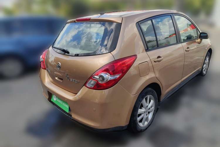 Used Nissan Tiida 2008 1.6L Manual Fashion Model Rear Right 45 Deg
