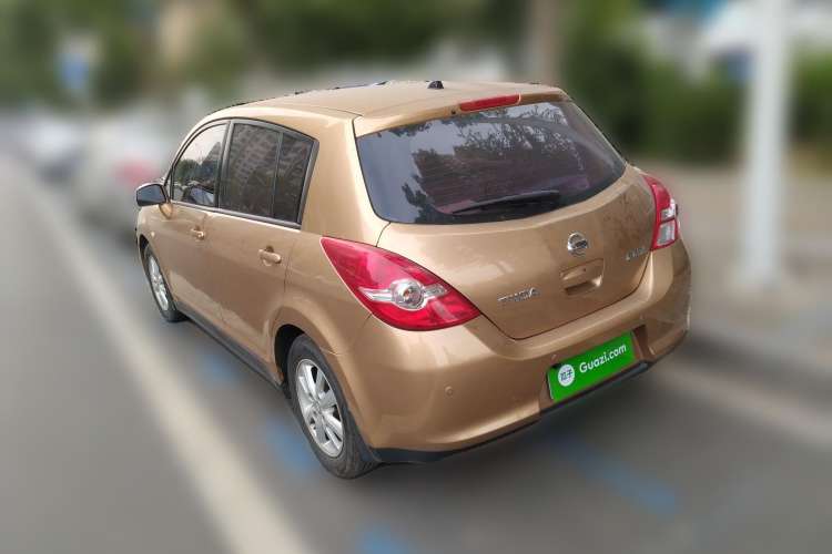 Used Nissan Tiida 2008 1.6L Automatic Smart Version Rear Left 45 Deg
