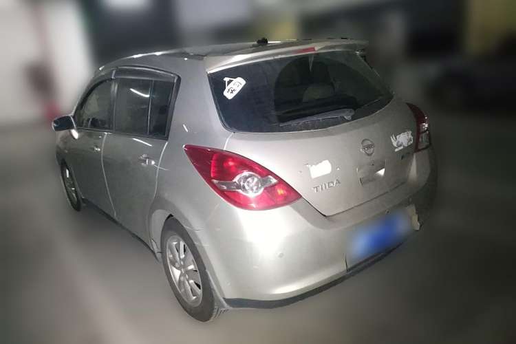 Used Nissan Tiida 2008 1.6L Automatic Smart Version Rear Left 45 Deg
