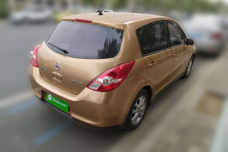 Used Nissan Tiida 2008 1.6L Automatic Smart Version Rear Right 45 Deg