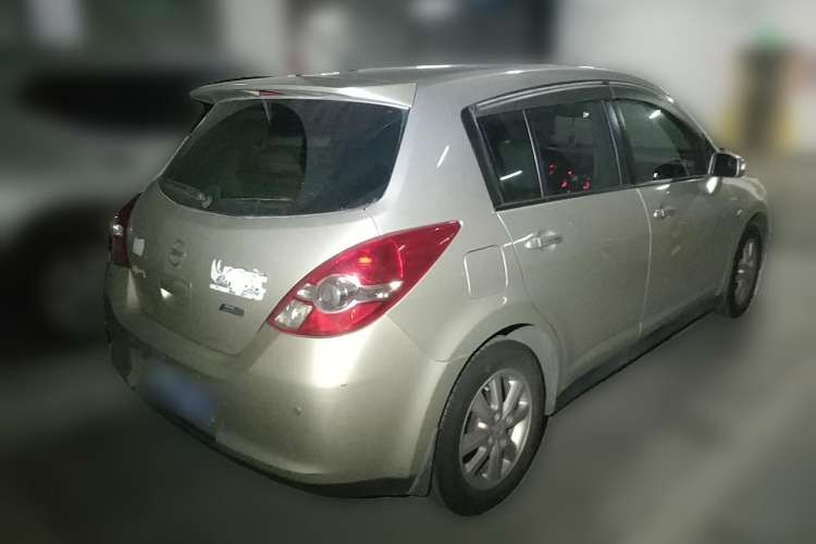 Used Nissan Tiida 2008 1.6L Automatic Smart Version Rear Right 45 Deg