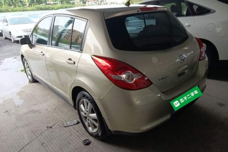 Used Nissan Tiida 2008 1.6L Automatic Fashion Edition Rear Left 45 Deg