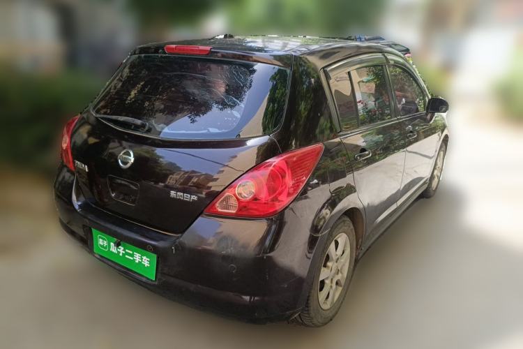Used Nissan Tiida 2008 1.6L Manual Smart Version Rear Right 45 Deg