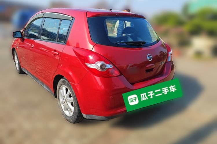Used Nissan Tiida 2008 1.6L Automatic Smart Version Rear Left 45 Deg