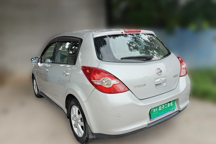 Used Nissan Tiida 2008 1.6L Automatic Smart Version Rear Left 45 Deg