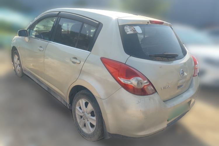 Used Nissan Tiida 2008 1.6L Manual Fashion Model Rear Left 45 Deg