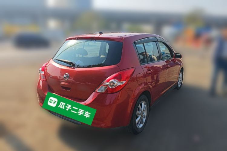 Used Nissan Tiida 2008 1.6L Automatic Smart Version Rear Right 45 Deg