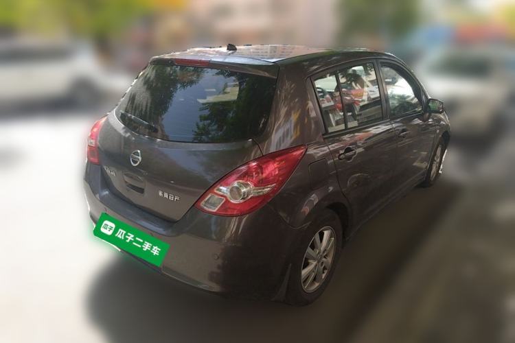Used Nissan Tiida 2008 1.6L Automatic Smart Version Rear Right 45 Deg