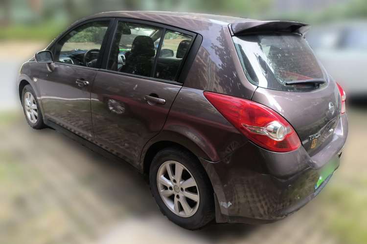 Used Nissan Tiida 2008 1.6L Automatic Smart Version Rear Left 45 Deg