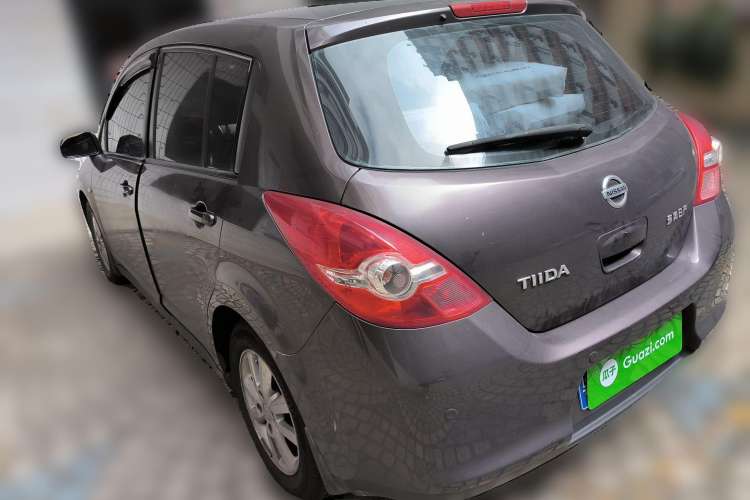 Used Nissan Tiida 2008 1.6L Automatic Smart Version Rear Left 45 Deg