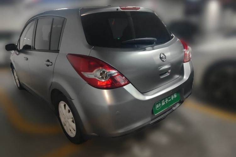 Used Nissan Tiida 2008 1.6L Automatic Tech Model Rear Left 45 Deg