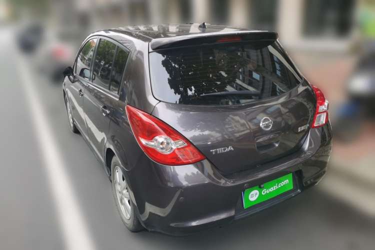 Used Nissan Tiida 2008 1.6L Automatic Smart Version Rear Left 45 Deg