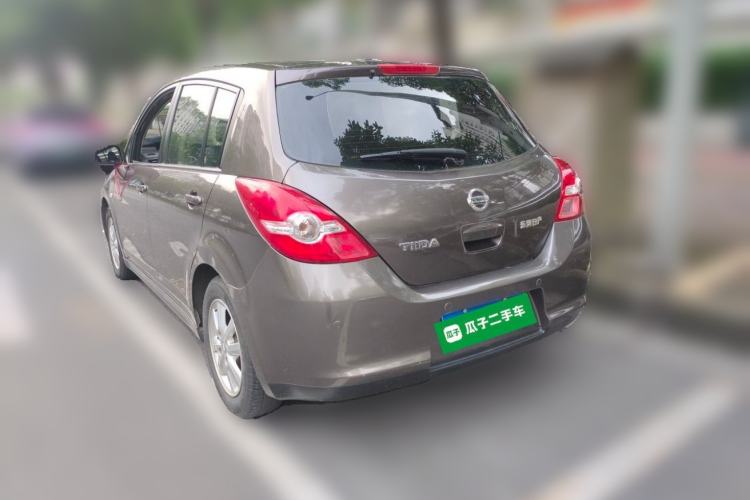 Used Nissan Tiida 2008 1.6L Automatic Smart Version Rear Left 45 Deg