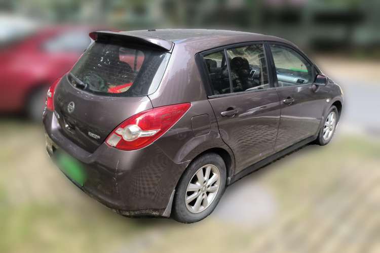 Used Nissan Tiida 2008 1.6L Automatic Smart Version Rear Right 45 Deg