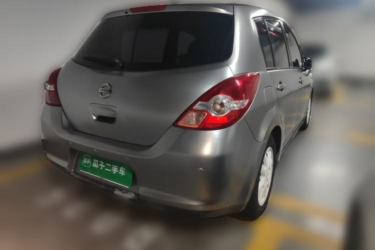 Used Nissan Tiida 2008 1.6L Automatic Tech Model Rear Right 45 Deg