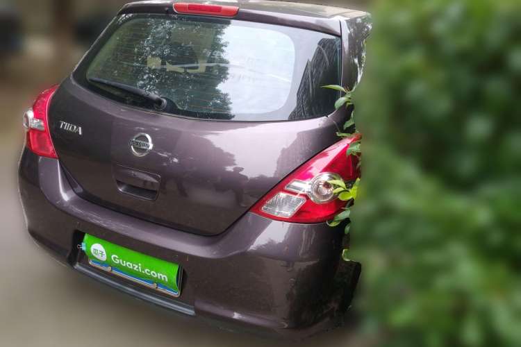 Used Nissan Tiida 2008 1.6L Automatic Smart Version Rear Right 45 Deg