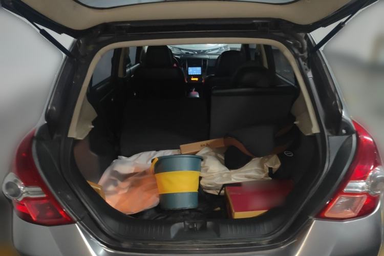 Used Nissan Tiida 2008 1.6L Automatic Tech Model Trunk